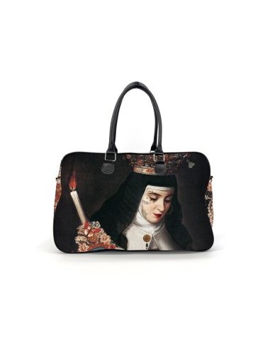 Sac bowling avec double compartiment Femme, Noir | Milano