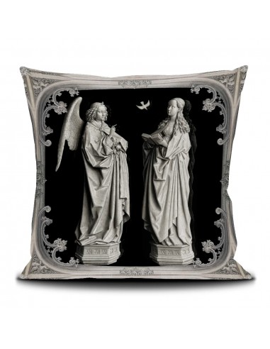 VB" square cushions