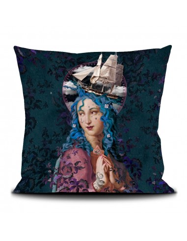 VB" square cushions