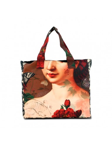 VB" large tote bag